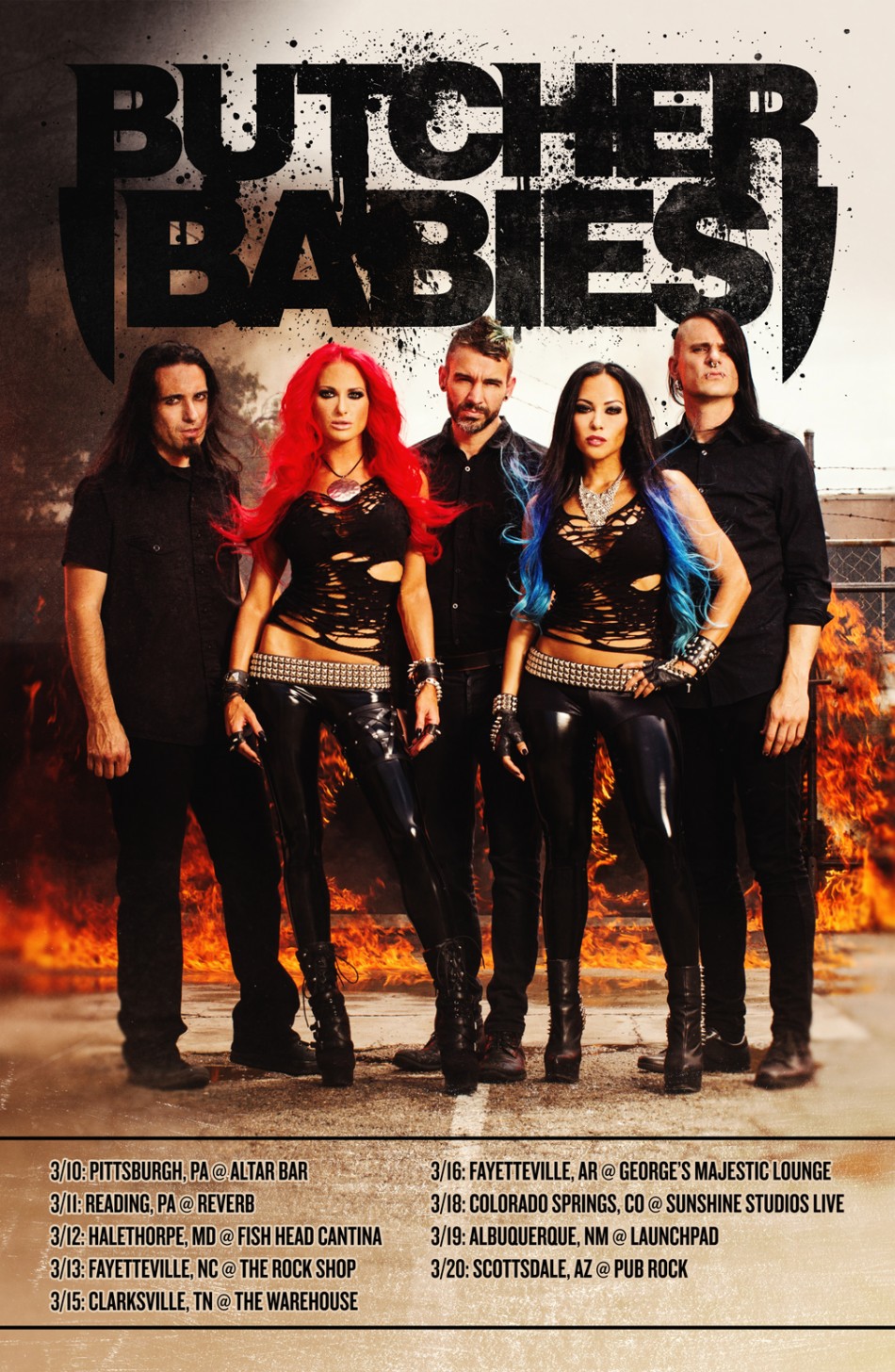 BUTCHER BABIES Announce Headlining Tour Dates in North America Music